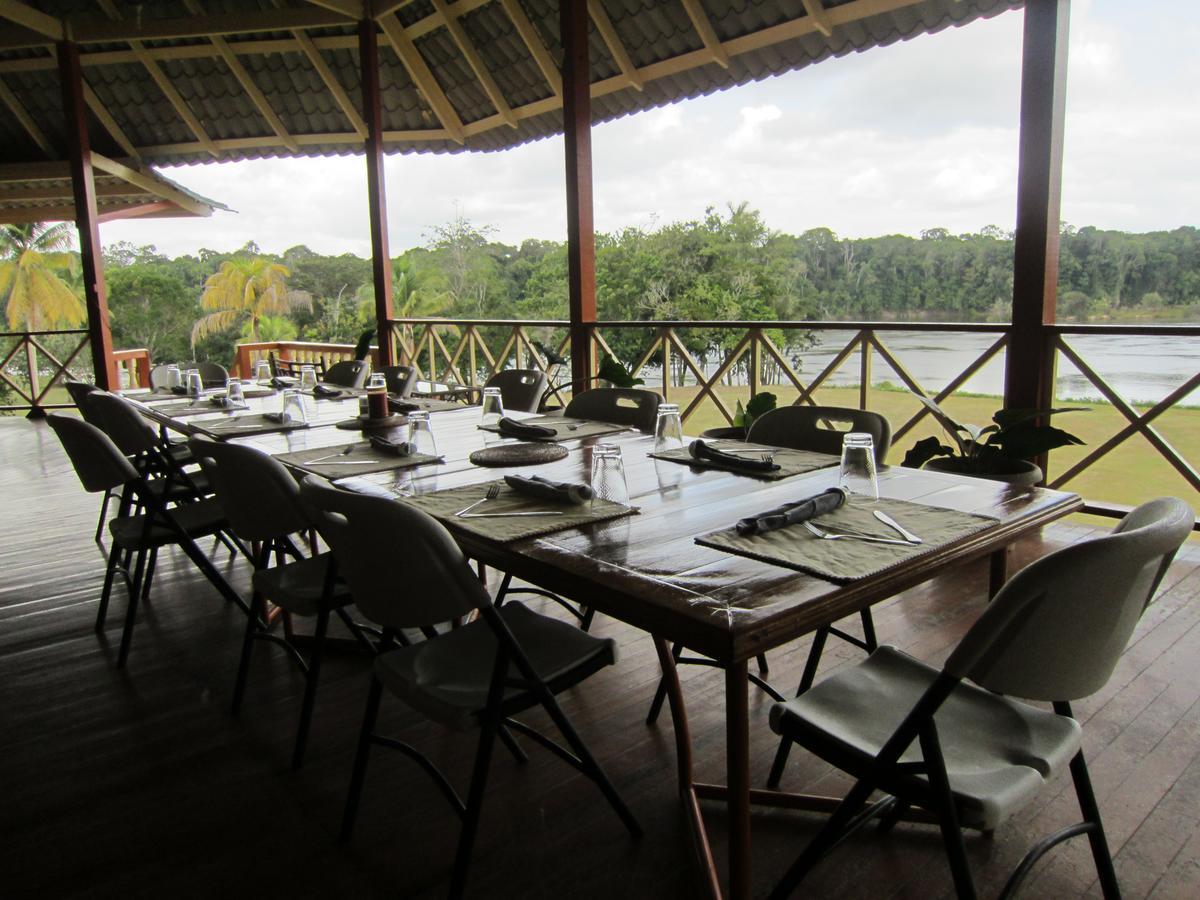 Iwokrama River Lodge Makari Ngoại thất bức ảnh